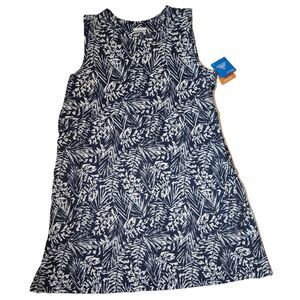 Columbia PFG Freezer Tank Dress Women’s 3X Navy UPF 50 NWT